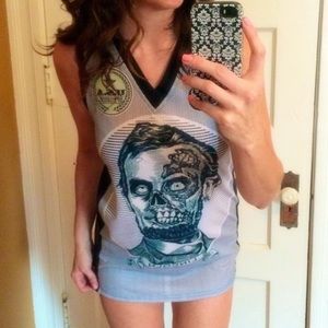 RARE Black Milk Zombraham Lincoln Shooter Jersey - Size XS